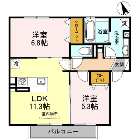 カミーリア北大塚の物件間取画像